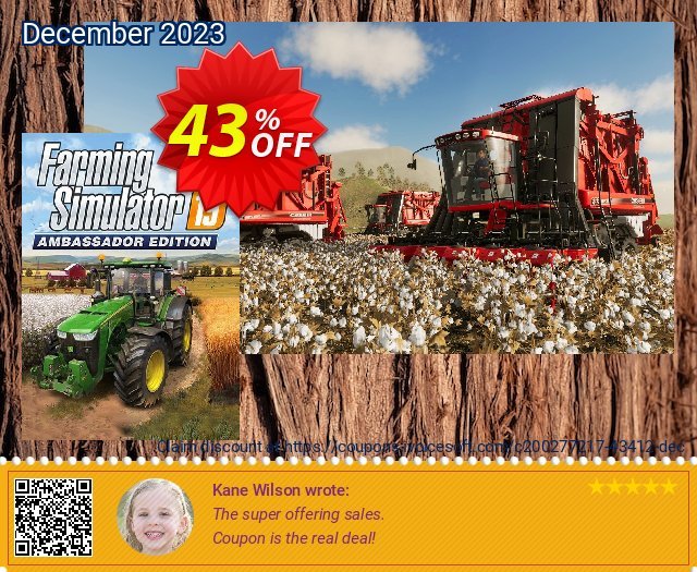 Farming Simulator 19: Ambassador Edition PC (GIANTS) wunderschön Verkaufsförderung Bildschirmfoto