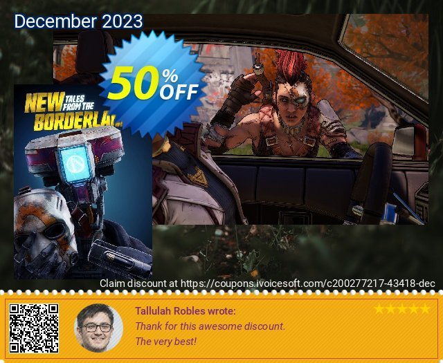 New Tales from the Borderlands PC 超级的 扣头 软件截图