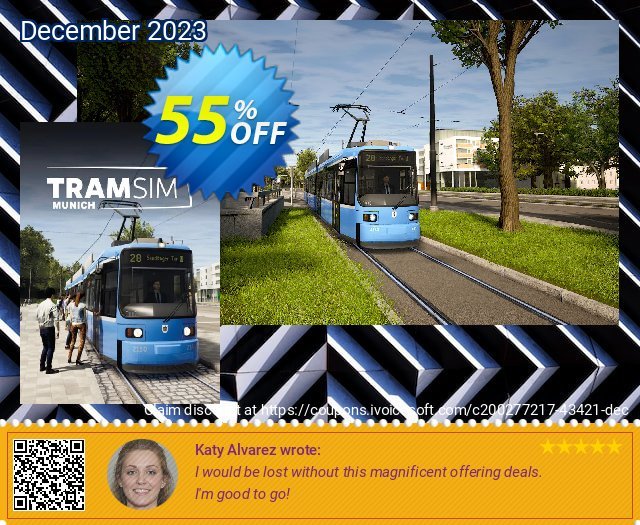 TramSim Munich - The Tram Simulator PC discount 55% OFF, 2024 April Fools' Day discounts. TramSim Munich - The Tram Simulator PC Deal 2024 CDkeys