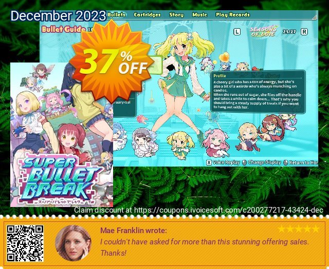 Super Bullet Break PC umwerfenden Promotionsangebot Bildschirmfoto
