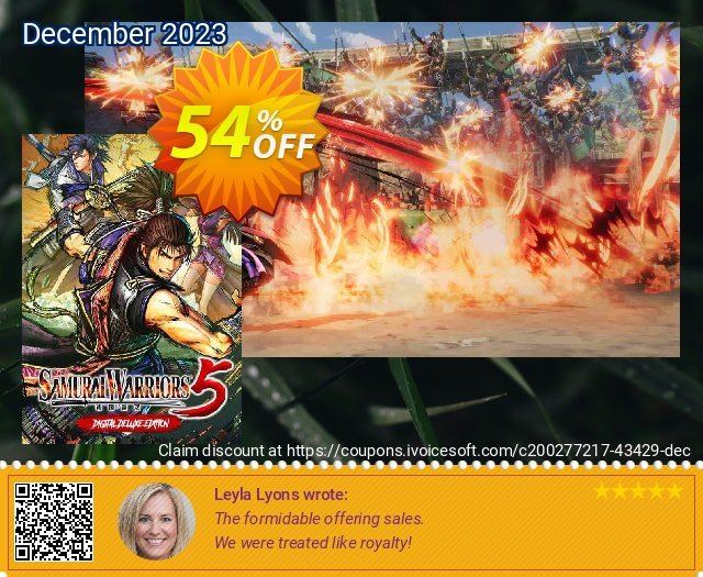 Samurai Warriors 5 Deluxe Edition PC klasse Verkaufsförderung Bildschirmfoto