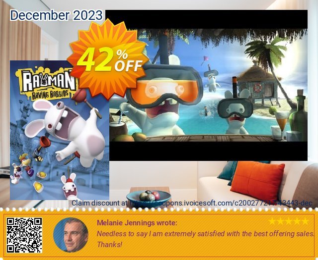 Rayman Raving Rabbids PC super Nachlass Bildschirmfoto