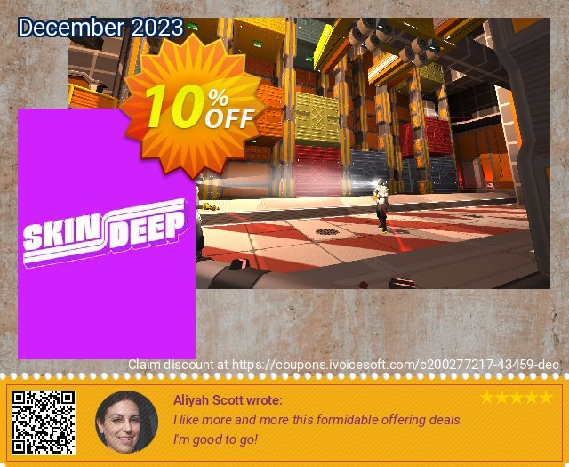 Skin Deep PC genial Promotionsangebot Bildschirmfoto