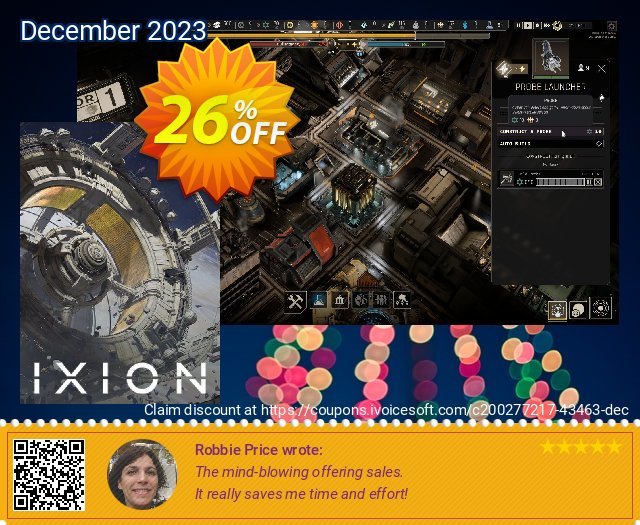 IXION PC ausschließlich Verkaufsförderung Bildschirmfoto