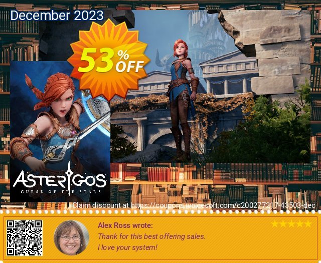 Asterigos: Curse of the Stars PC hebat voucher promo Screenshot