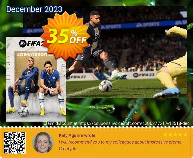 FIFA 23 Ultimate Edition PC (EN) discount 35% OFF, 2024 Int' Nurses Day deals. FIFA 23 Ultimate Edition PC (EN) Deal 2024 CDkeys