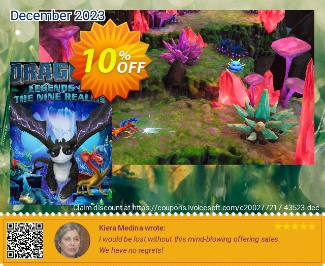 DreamWorks Dragons: Legends of The Nine Realms PC eksklusif promo Screenshot