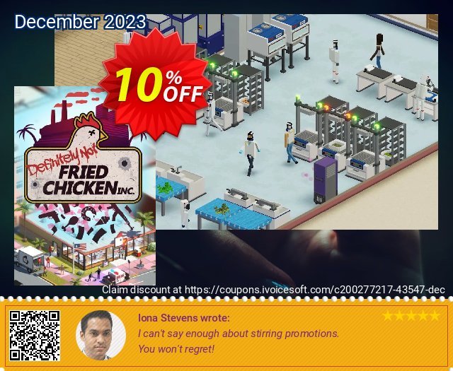 Definitely Not Fried Chicken PC impresif penawaran waktu Screenshot