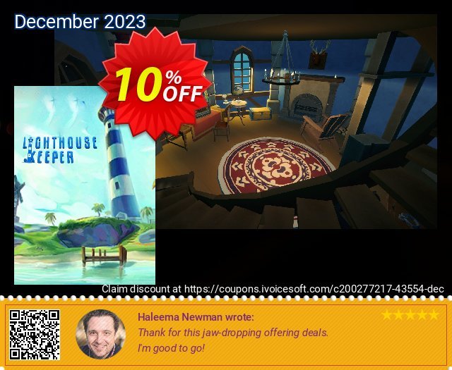 Lighthouse Keeper PC eksklusif voucher promo Screenshot