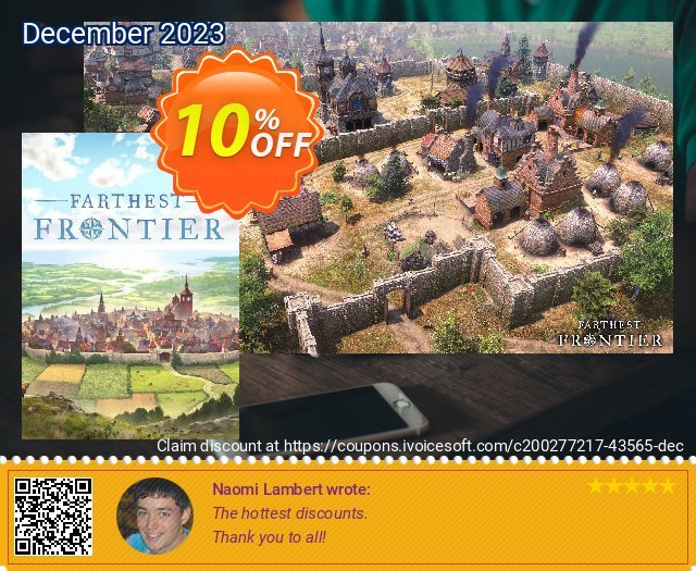 Farthest Frontier PC discount 10% OFF, 2024 Mother's Day offering sales. Farthest Frontier PC Deal 2024 CDkeys