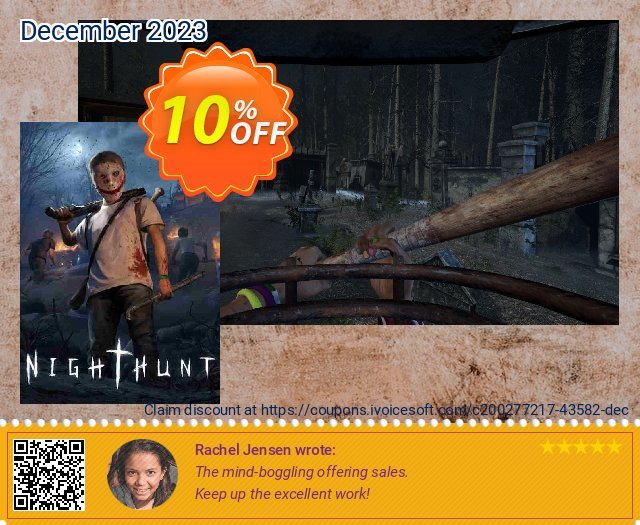 Nighthunt PC discount 10% OFF, 2024 Memorial Day promo. Nighthunt PC Deal 2024 CDkeys
