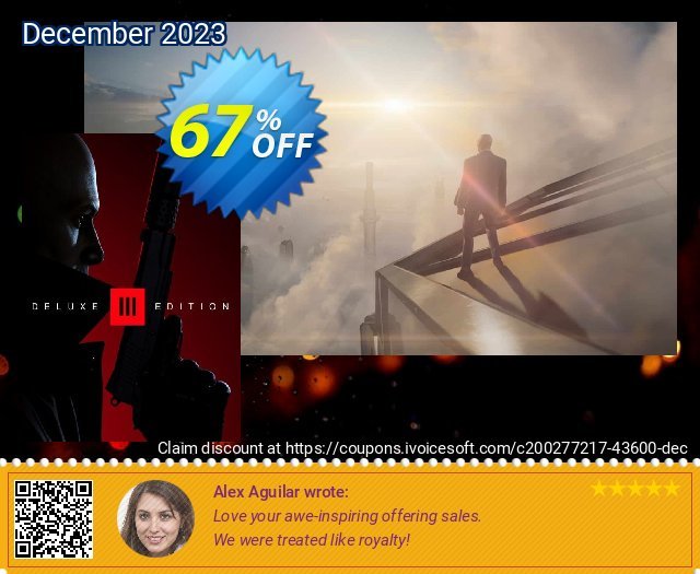 HITMAN 3 Deluxe Edition PC yg mengagumkan kode voucher Screenshot