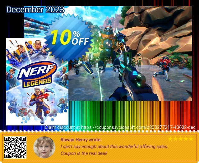 NERF Legends PC mewah kupon Screenshot