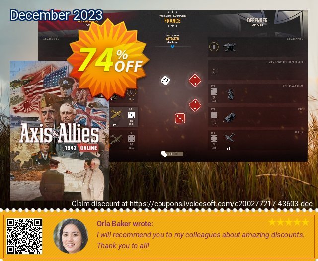 Axis & Allies 1942 Online PC baik sekali penawaran deals Screenshot