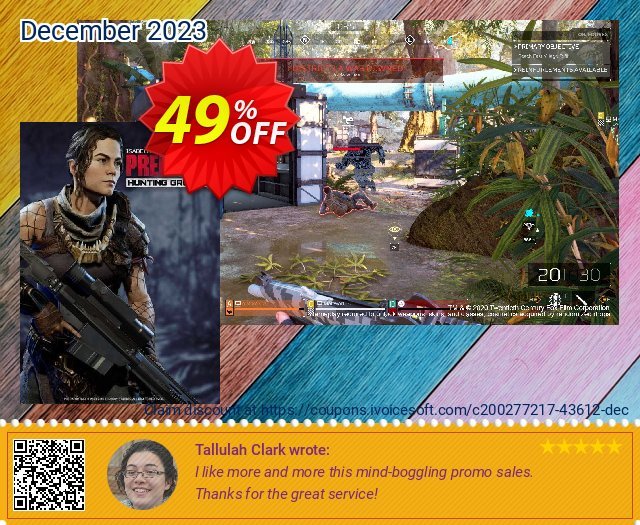 Predator: Hunting Grounds - Isabelle PC - DLC aufregende Nachlass Bildschirmfoto