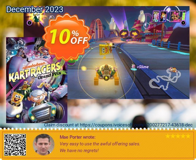 Nickelodeon Kart Racers 2: Grand Prix PC 令人敬畏的 折扣 软件截图