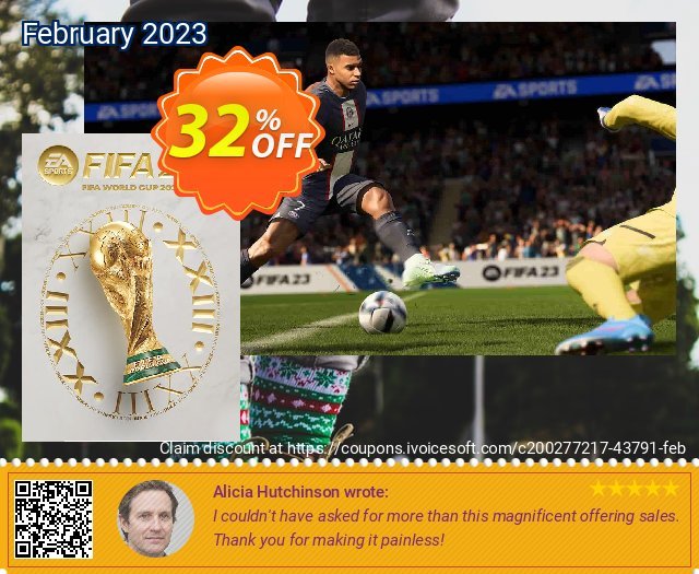 FIFA 23 PS5 (WW) discount 32% OFF, 2024 Mother Day promo. FIFA 23 PS5 (WW) Deal CDkeys