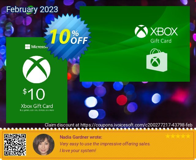 Microsoft Gift Card - $10 大きい 登用 スクリーンショット