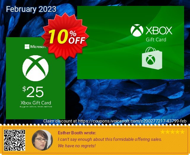 Microsoft Gift Card - $25 menakuntukan sales Screenshot