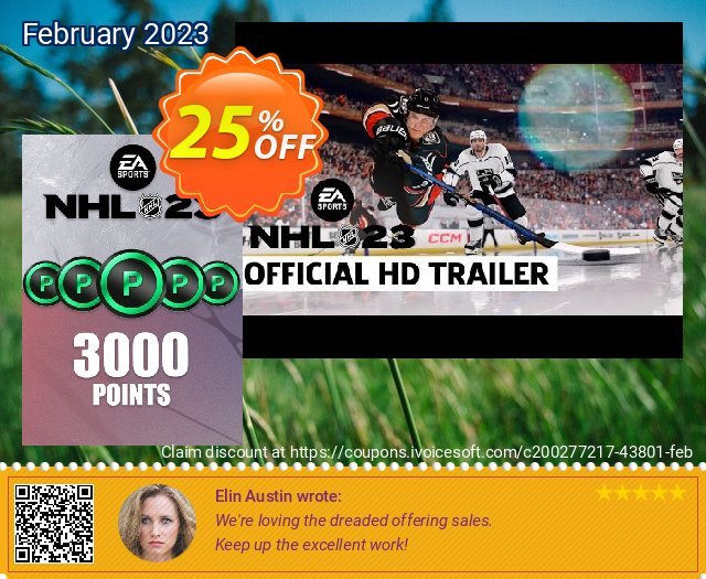 NHL 23 3000 Points Pack Xbox (WW) discount 25% OFF, 2024 April Fools' Day discounts. NHL 23 3000 Points Pack Xbox (WW) Deal CDkeys