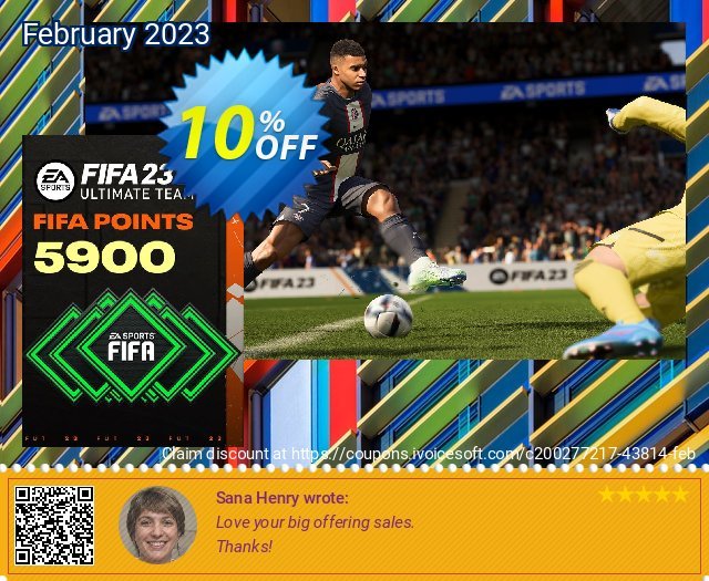 FIFA 23 ULTIMATE TEAM 5900 POINTS XBOX ONE/XBOX SERIES X|S super Angebote Bildschirmfoto