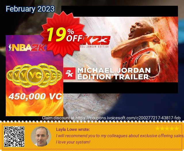 NBA 2K23 - 450,000 VC XBOX ONE/XBOX SERIES X|S 令人敬畏的 销售折让 软件截图