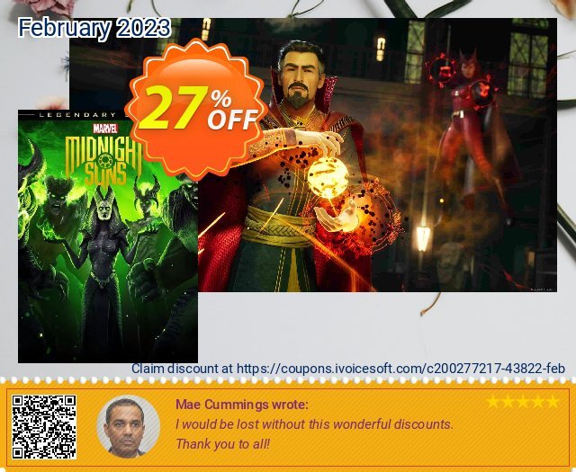 Marvel&#039;s Midnight Suns Legendary Edition Xbox Series X|S (WW) Exzellent Außendienst-Promotions Bildschirmfoto
