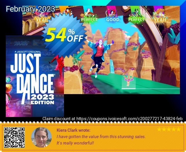 Just Dance 2023 Edition Xbox Series X|S (WW) 激动的 优惠 软件截图