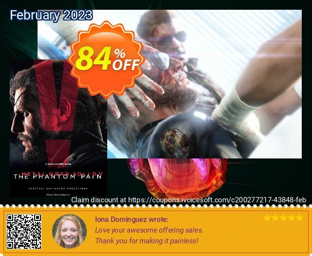 Metal Gear Solid V: The Phantom Pain PC discount 84% OFF, 2024 World Ovarian Cancer Day promo. Metal Gear Solid V: The Phantom Pain PC Deal CDkeys