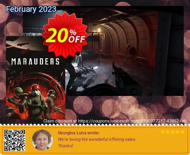 Marauders PC discount 20% OFF, 2024 Memorial Day offering sales. Marauders PC Deal CDkeys