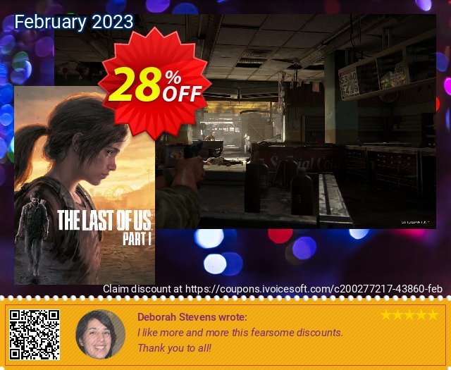 The Last of Us Part I PC menakuntukan voucher promo Screenshot