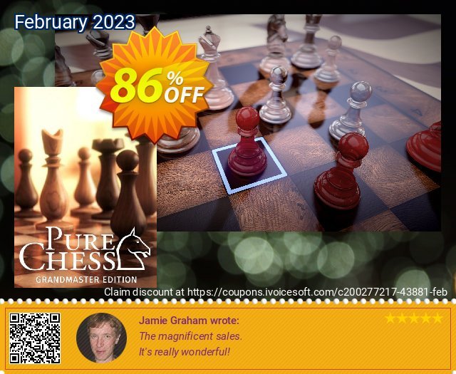 Pure Chess Grandmaster Edition PC discount 86% OFF, 2024 Working Day discount. Pure Chess Grandmaster Edition PC Deal CDkeys