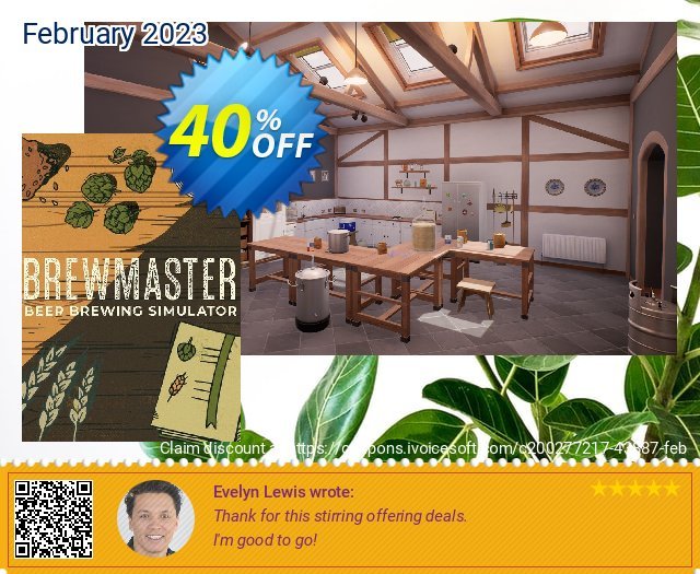 Brewmaster: Beer Brewing Simulator PC discount 40% OFF, 2024 World Press Freedom Day offering sales. Brewmaster: Beer Brewing Simulator PC Deal CDkeys