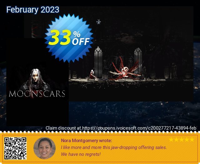 Moonscars PC discount 33% OFF, 2024 African Liberation Day offering sales. Moonscars PC Deal CDkeys