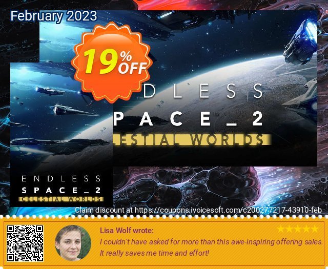 Endless Space 2 - Celestial Worlds PC - DLC wundervoll Förderung Bildschirmfoto
