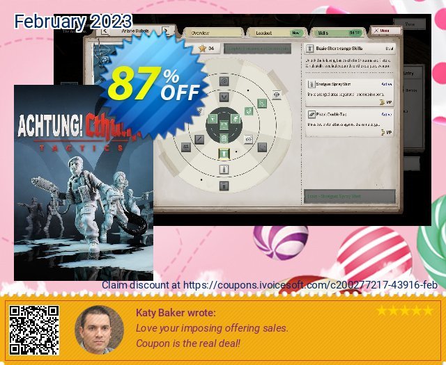 Achtung! Cthulhu Tactics PC tidak masuk akal penjualan Screenshot