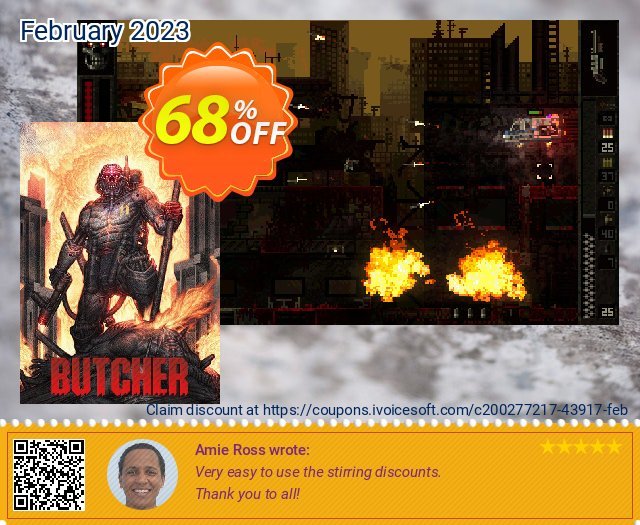 BUTCHER PC faszinierende Promotionsangebot Bildschirmfoto