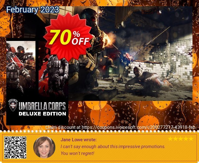 Umbrella Corps Deluxe Edition PC discount 70% OFF, 2024 World Ovarian Cancer Day offer. Umbrella Corps Deluxe Edition PC Deal CDkeys