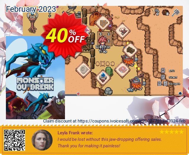 Monster Outbreak PC discount 40% OFF, 2024 African Liberation Day promo. Monster Outbreak PC Deal CDkeys