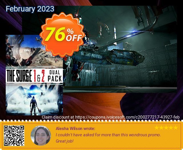 The Surge 1 & 2 - Dual Pack PC discount 76% OFF, 2024 World Press Freedom Day offering sales. The Surge 1 & 2 - Dual Pack PC Deal CDkeys