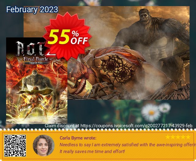 Attack on Titan 2: Final Battle Upgrade Pack PC terbatas voucher promo Screenshot
