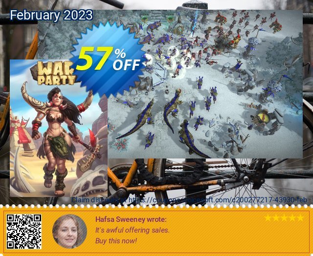 WAR PARTY PC discount 57% OFF, 2024 Mother's Day offering sales. WAR PARTY PC Deal CDkeys