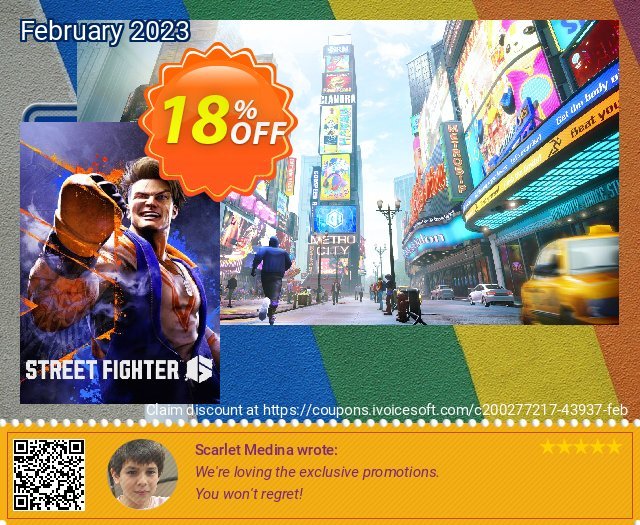 Street Fighter 6 PC discount 18% OFF, 2024 Memorial Day offer. Street Fighter 6 PC Deal CDkeys