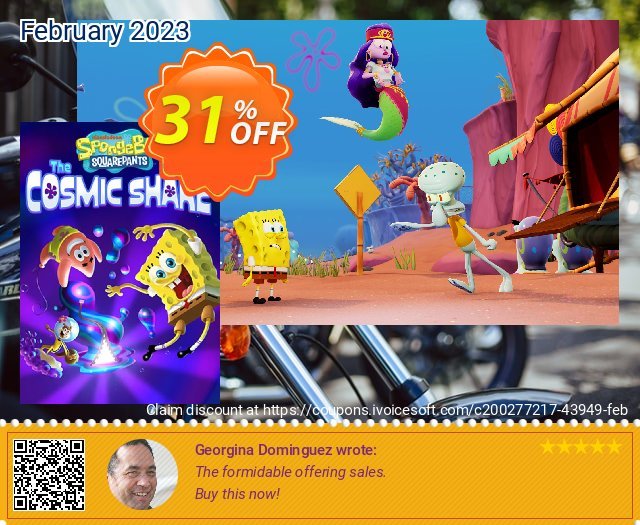 SpongeBob SquarePants: The Cosmic Shake PC mengagetkan promosi Screenshot