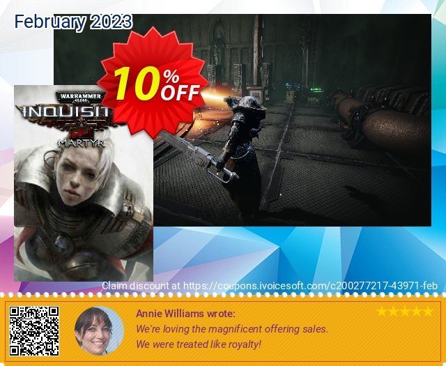 Warhammer 40,000: Inquisitor - Martyr - Sororitas Class PC - DLC discount 10% OFF, 2024 Mother Day discounts. Warhammer 40,000: Inquisitor - Martyr - Sororitas Class PC - DLC Deal CDkeys