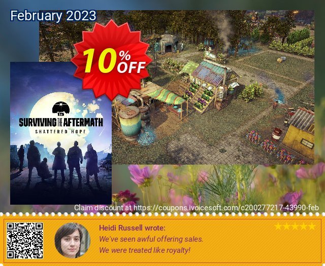 Surviving the Aftermath - Shattered Hope PC - DLC discount 10% OFF, 2024 Labour Day discounts. Surviving the Aftermath - Shattered Hope PC - DLC Deal CDkeys