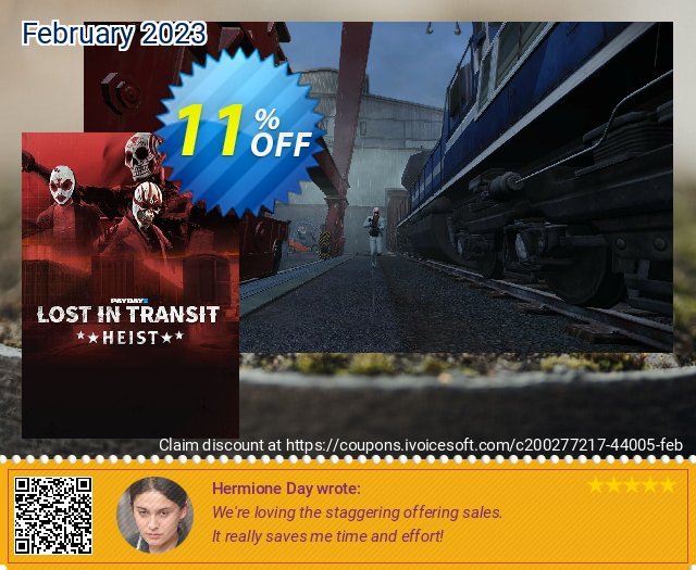 PAYDAY 2: Lost in Transit Heist PC - DLC megah penawaran promosi Screenshot