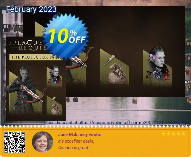 A Plague Tale: Requiem - Protector Pack PC - DLC discount 10% OFF, 2024 World Heritage Day discount. A Plague Tale: Requiem - Protector Pack PC - DLC Deal CDkeys