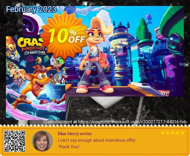Crash Bandicoot 4: It&#039;s About Time PC menakuntukan diskon Screenshot