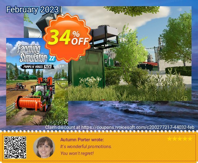 Farming Simulator 22 - Pumps n&#039; Hoses Pack PC - DLC (GIANTS) 驚くべき クーポン スクリーンショット